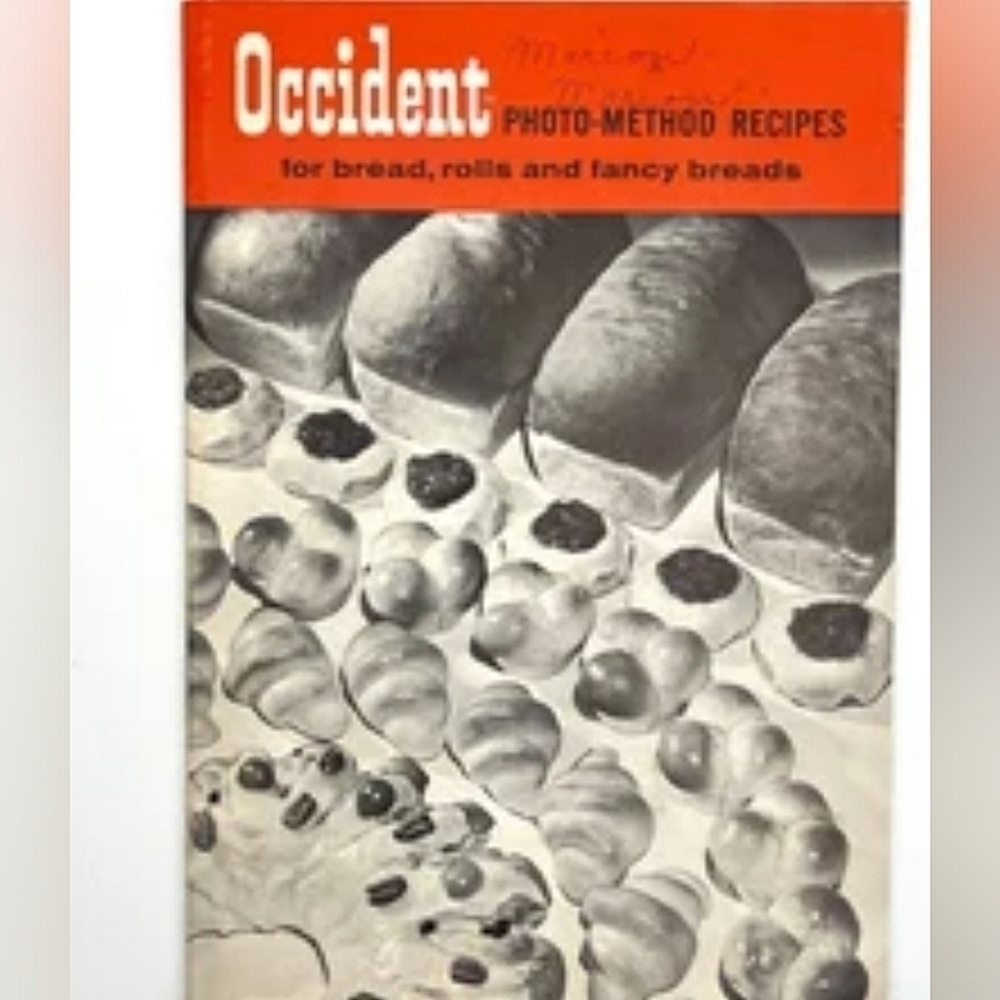 Vintage Pamphlet Bread Recipes Occident Photo-Method Cooking with Photos
